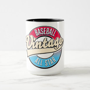Caneca logotipo do All Star Baseball
