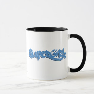 Caneca Logotipo do azul de Supergirl