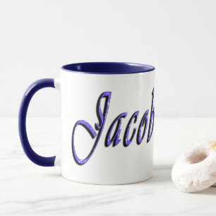Caneca Logotipo do nome do Jacob