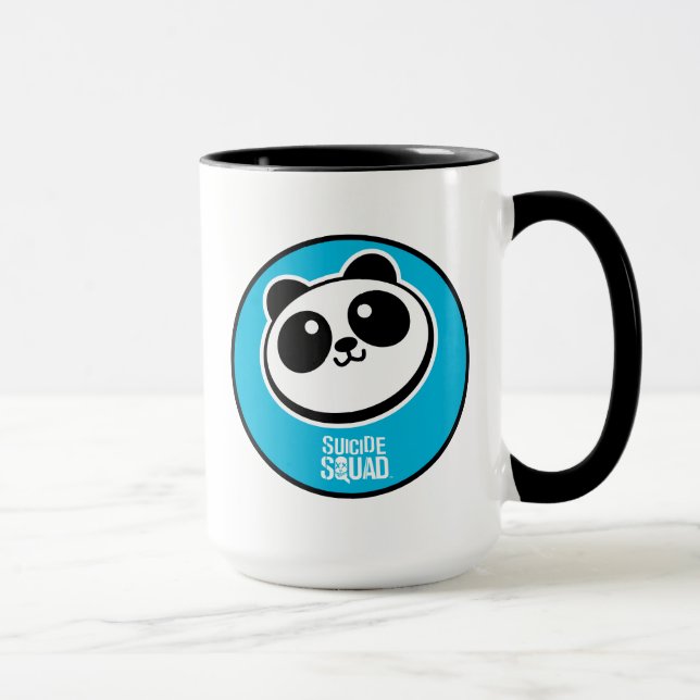 Caneca Logotipo dos provedores da panda do pelotão | do (Direita)