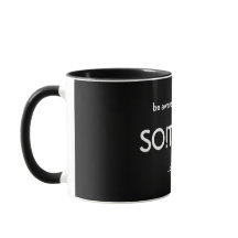 Logotipo e slogan da SO!Trouble em preto