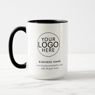Caneca Logotipo Empresarial de Brindes Promocionais Corpo