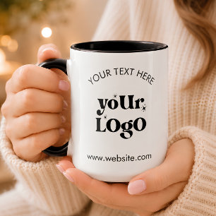 Caneca Logotipo Empresarial Personalizado da Empresa