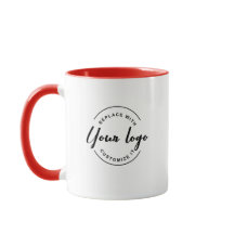 Logotipo Empresarial Personalizado Vermelho preto 