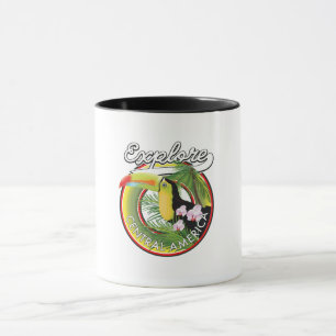 Caneca logotipo Explorar América Central.