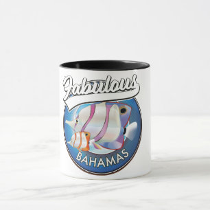 Caneca Logotipo fabuloso das Bahamas
