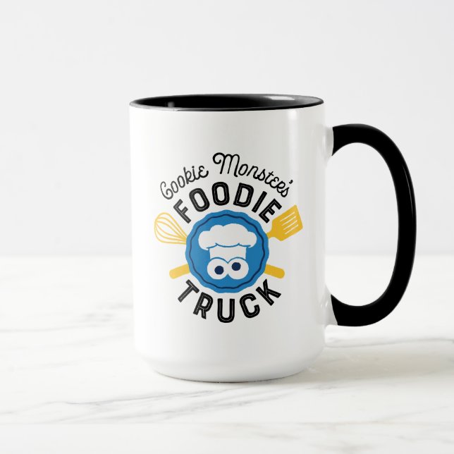 Caneca Logotipo Foodie Truck do Monstro do Cookie (Direita)