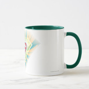 Caneca Logotipo Groovy de Supergirl