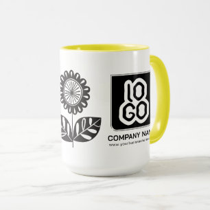 Caneca Logotipo personalizado de Promocional para empresa