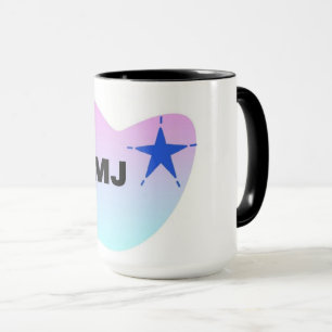 Caneca Logotipo personalizado simples e elegante aqui na