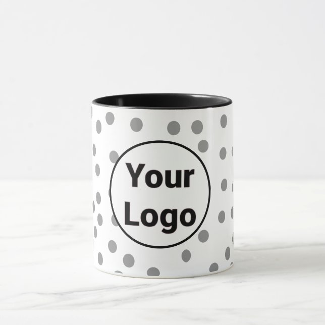 Caneca Logotipo personalizado simples e elegante aqui na  (Centro)