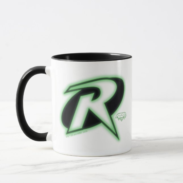 Caneca Logotipo Robin dos Cavaleiros Gotham (Esquerda)