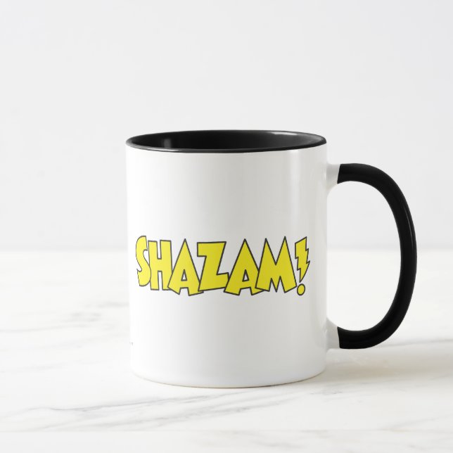 Caneca Logótipo Shazam Amarelo (Direita)