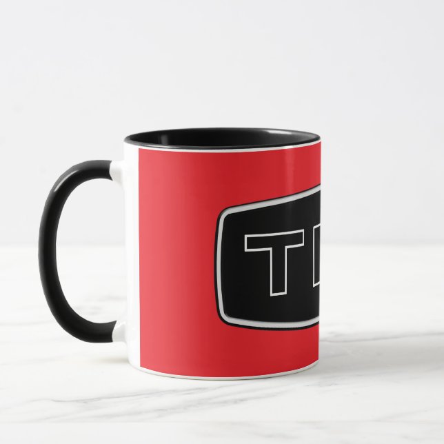 Caneca Logotipo TR6 (Esquerda)
