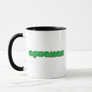 Caneca Logotipo verde do Aquaman