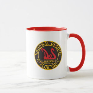 Caneca Logotipos do DeSoto Club 2026 Aniversários
