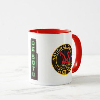 Caneca Logotipos do DeSoto Club Aniversários 2026