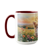 Loira Chihuahua e Fazenda de Pup