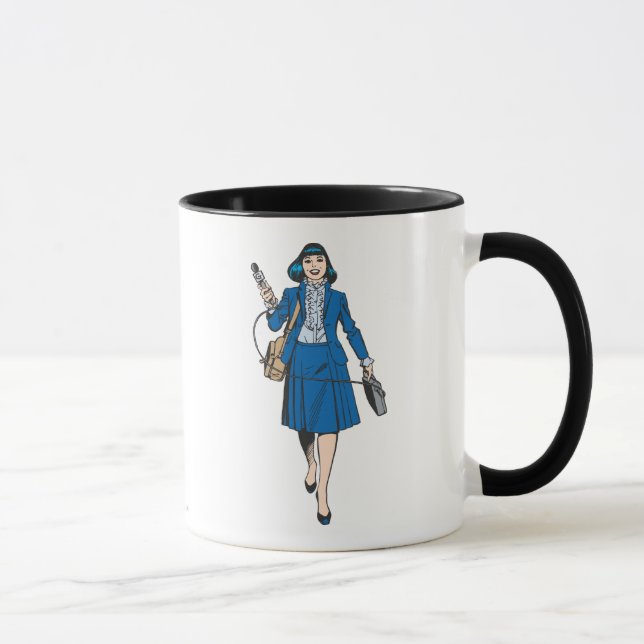 Caneca Lois Lane with Microphone (Direita)