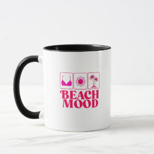 Caneca Loja de café tropical do Beach Mood - Vibes de Ver