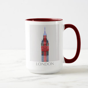 Caneca London Big Ben Union Jack