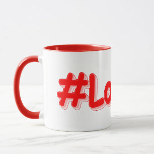 Caneca "#London" Design bonito. Comprar Agora