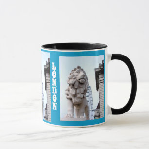 Caneca London Lion Statue