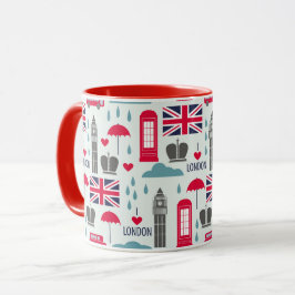 Caneca London Themed Mug