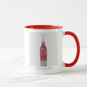 Caneca Londres Big Ben Union Jack