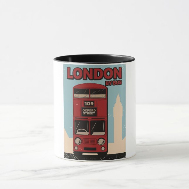 Caneca Londres de Ônibus (Centro)