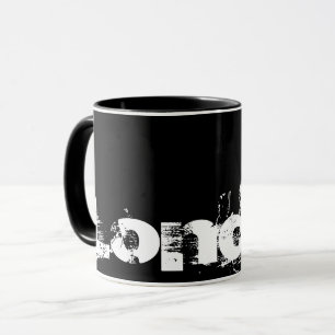 Caneca Londres - Legal Estilo Preto e Branco Mug