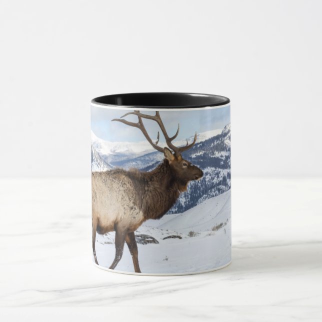 Caneca Lone Bull Elk | Parque Nacional Yellowstone (Centro)