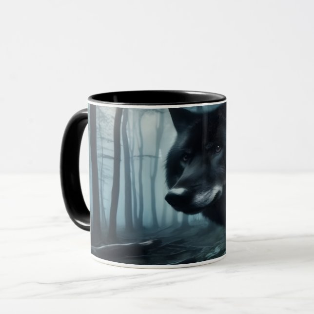 Caneca Lone Wolf Coffee Mug (Frente Esquerda)