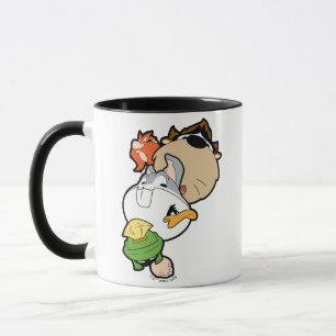 Caneca LOONEY TUNES™ Estilizou Cabeças Grandes