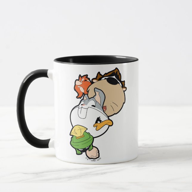 Caneca LOONEY TUNES™ Estilizou Cabeças Grandes (Esquerda)