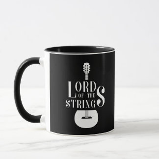 Caneca Lord Of The String Guitar TShirt