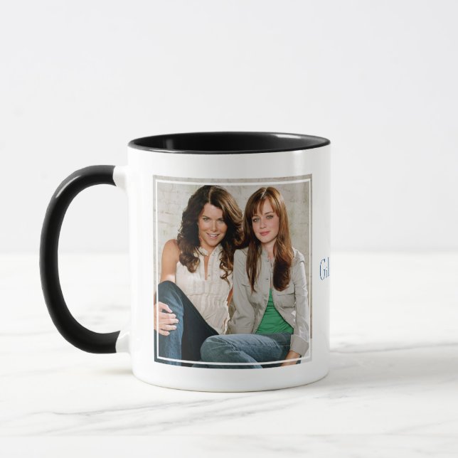 Caneca Lorelai & Rory - Retrato Sentado (Esquerda)