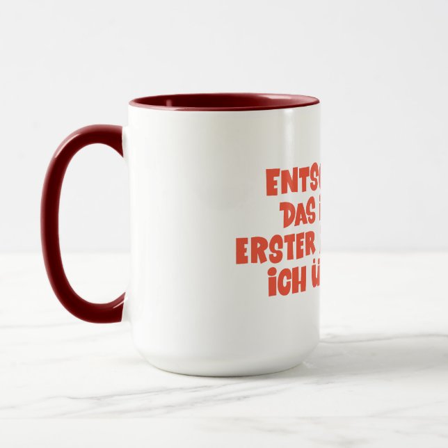 Caneca Loriot  - Pappa Ante Portas - Ruhestand  (Esquerda)