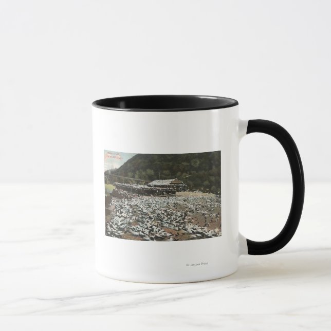 Caneca Los Angeles, CaliforniaView de uma Fazenda de pomb (Direita)