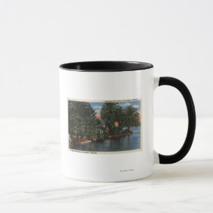 Caneca Los Angeles, cena bonita do parque de CaliforniaA