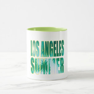 Caneca "Los Angeles Summer Letter Green Cup"