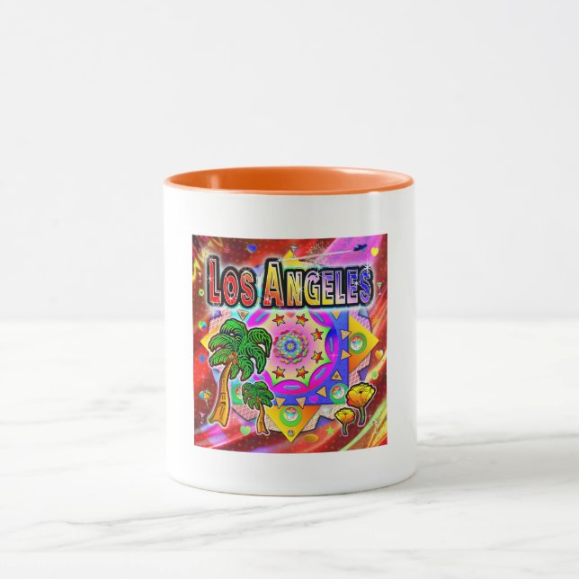 Caneca Los Angeles Tropical Friends Mug (Centro)