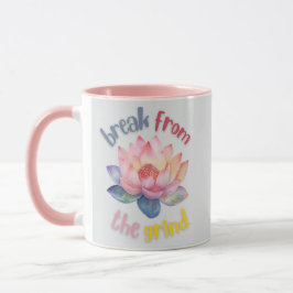 Caneca Lotus Flower BFTG Coffee Mug
