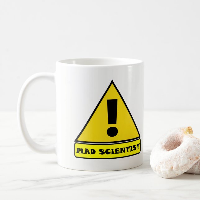 Caneca louca do cientista (Com Donut)