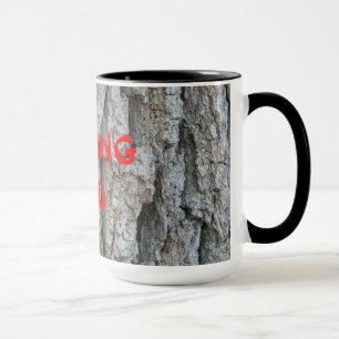 Caneca louca do descascamento