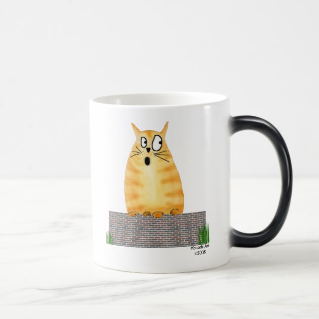 Caneca louca do gato (Direita)