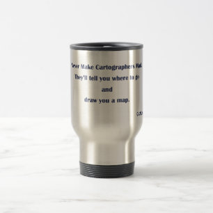 Caneca louca dos cartógrafos