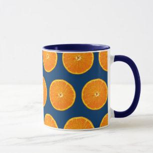 Caneca Louco em clementina - azul