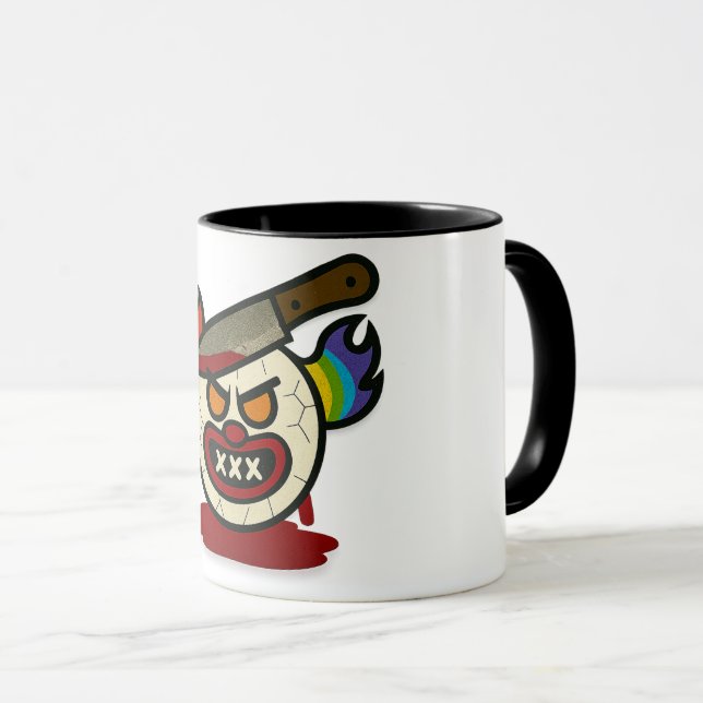 Caneca Loucura de Emoji (Frente Esquerda)