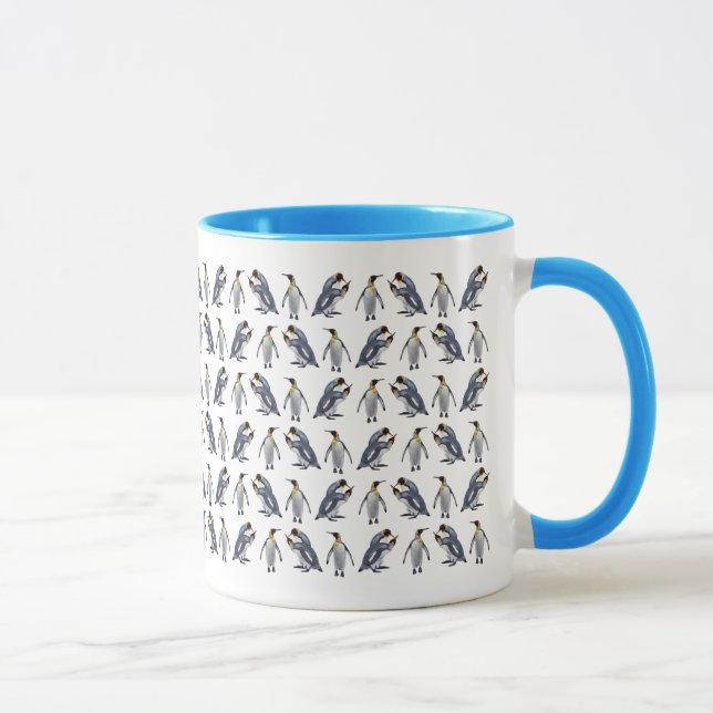 Caneca Loucura do Pinguim Rei (Direita)
